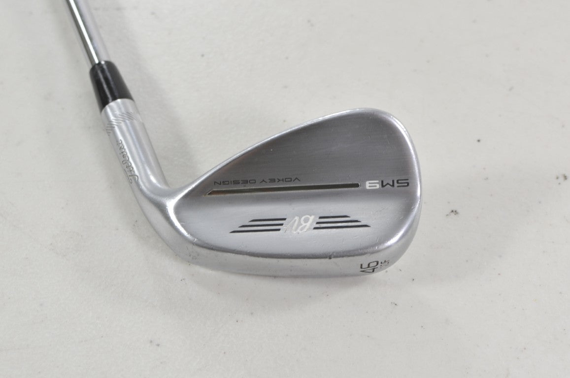 Titleist Vokey SM9 Brushed Steel 46*-10F Wedge Right BV Wedge Flex Steel #220245
