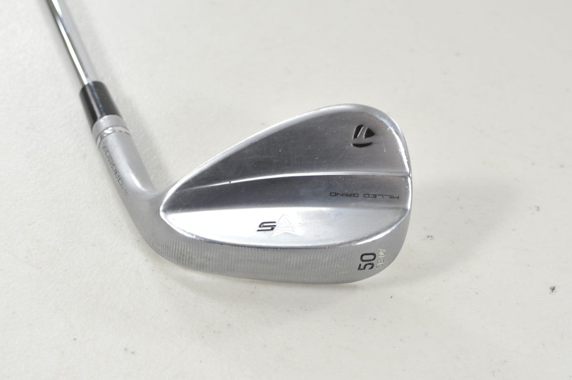 TaylorMade Milled Grind 5 Chrome 50*-09 Wedge X-Stiff RH Rifle 6.5 Steel #224198