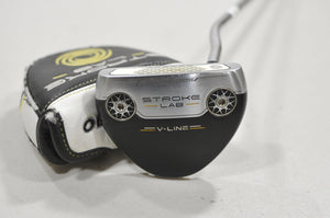 Odyssey Stroke Lab V-Line 34" Putter Right Stroke Lab Steel with Cover #230643