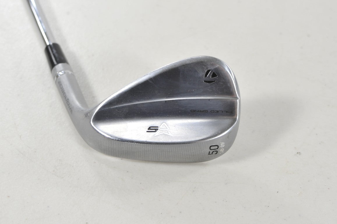 TaylorMade Milled Grind 5 Chrome 50*-09 Wedge X-Stiff Flex NS Pro Steel #224199
