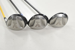 TaylorMade V Steel #3, #5, #7 Fairway Woods Set Regular Flex RH Graphite #222900