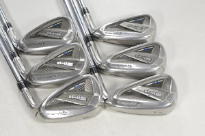 TaylorMade SIM2 Max 5-PW Iron Set Stiff Flex Right KBS MAX MT 85g Steel # 222695