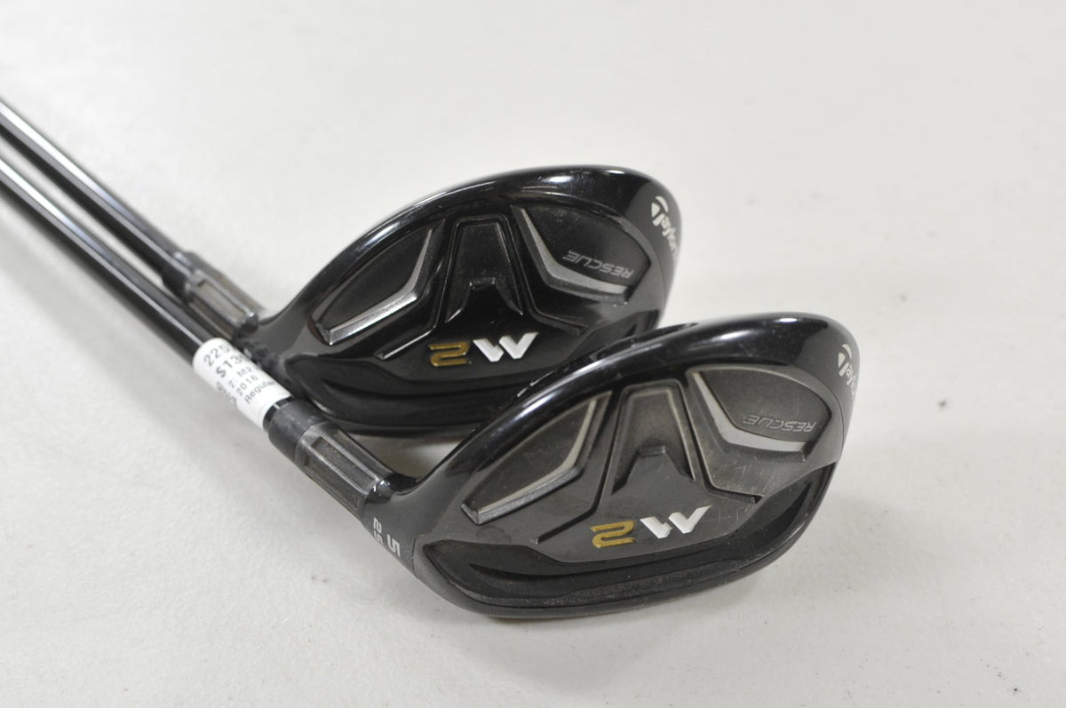 TaylorMade M2 Rescue 2016 4 and 5 Hybrid Set Regular Flex 65g Graphite #225748
