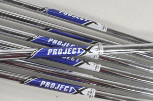 Project X Rifle 6.0 Precision Stiff Flex 7pc Iron Shaft Set .355 Steel #226477
