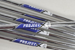 Project X Chrome 7pc Shaft Set - Good Condition