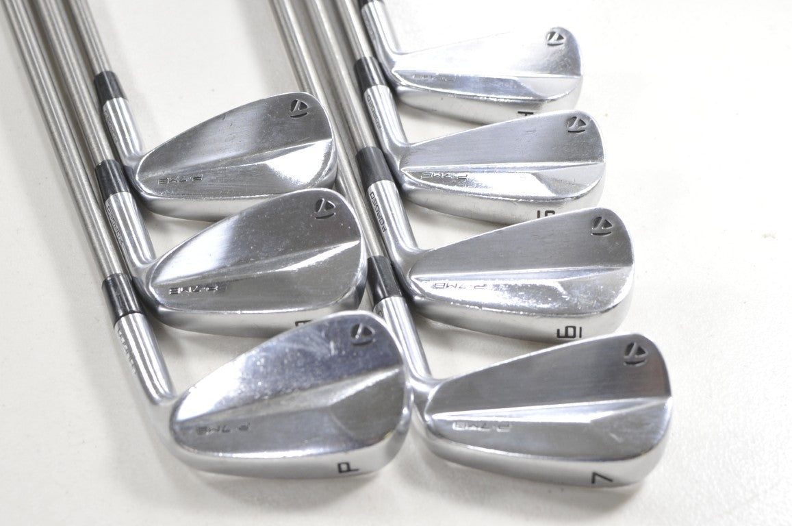 TaylorMade P7MB 2023 4-PW Iron Set Stiff Flex SteelFiber 90 Right  #218662