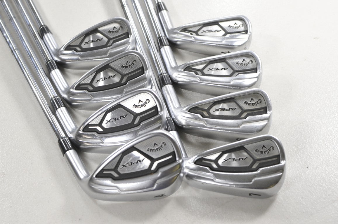 Callaway Apex CF16 4-PW,AW Iron Set Stiff Flex XP 95 S300 Right Steel #218689