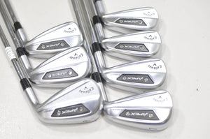 Callaway Apex Ai200 4-PW Iron Set Extra Stiff Flex RH DG X Seven Steel #228153