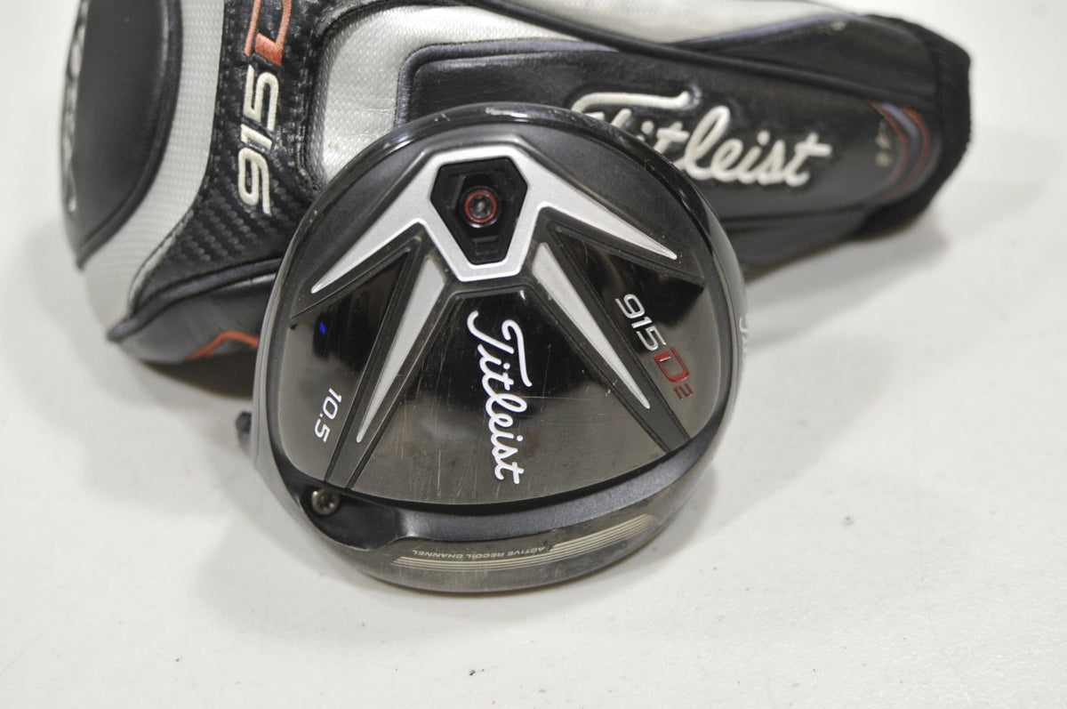 Titleist 915D2 10.5° Driver HEAD ONLY Right with Cover #230258