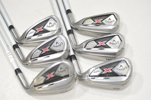 Callaway X Hot 5-6,8-PW,SW Iron Set Senior Flex 65g Right Graphite #227546