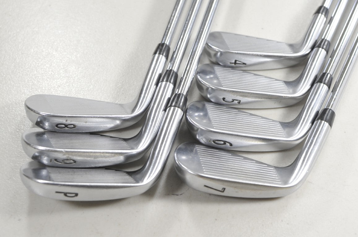 Titleist 718 AP2 4-PW Iron Set Stiff Flex RH Project X Rifle 6.0 Steel #218525