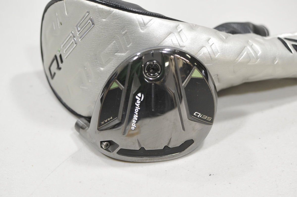 TaylorMade Qi35 Max 3-15.5° Fairway Wood HEAD ONLY Right with Cover #230443