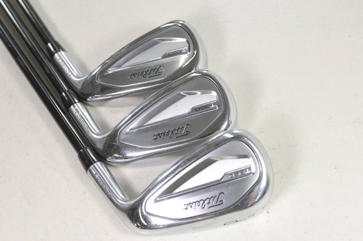 Titleist T350 2023 Single 8, 9, PW Irons Senior Flex Tensei Red Graphite #220395
