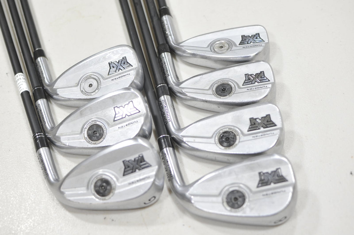 PXG Gen7 0311 XP Chrome 5-W,GW Iron Set Senior Flex Cypher 5.0 Graphite #228160