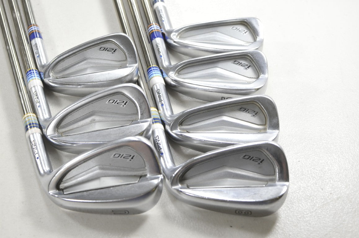 Ping i210 5-W,UW Iron Set Senior Flex Blue Dot Recoil ESX F2 RH Graphite #218722