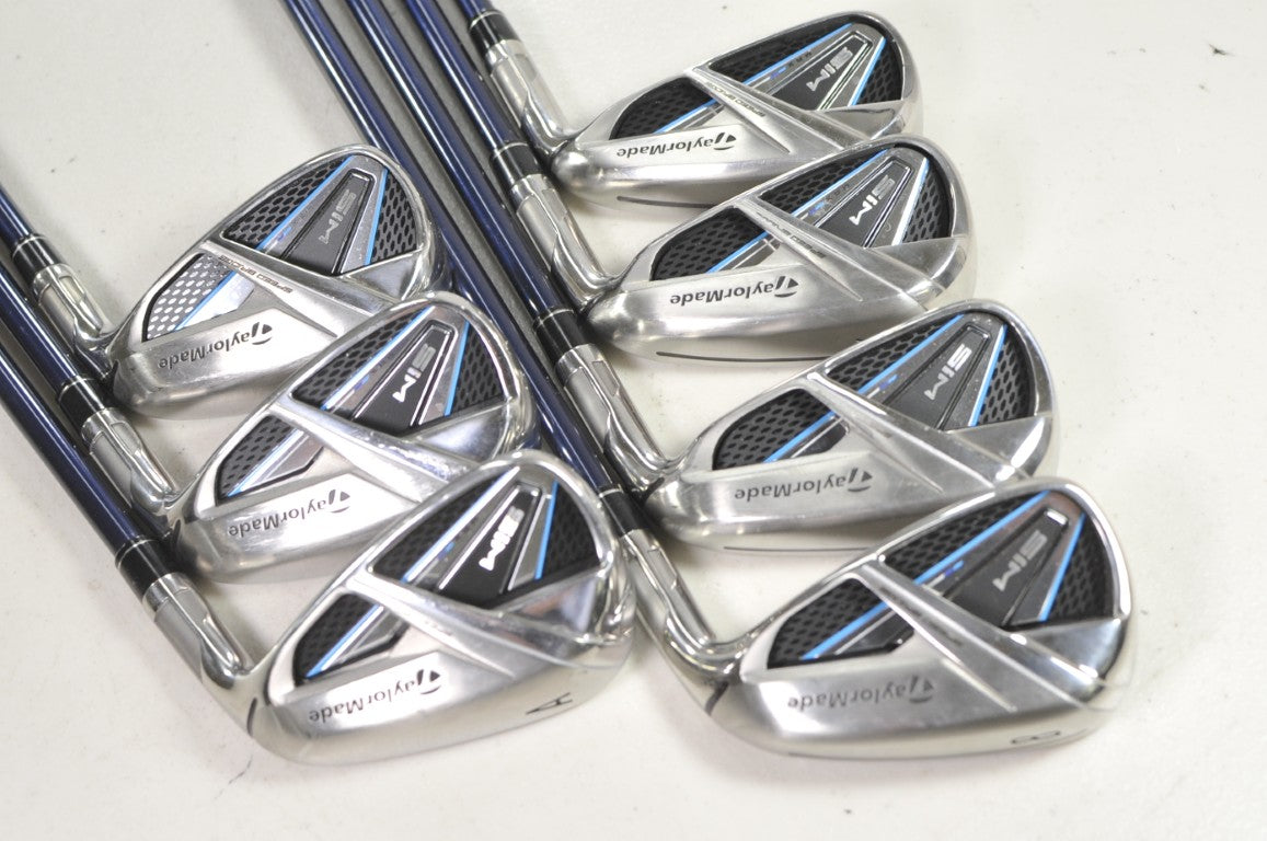 TaylorMade SIM Max 5-PW,AW Iron Set Senior Flex Ventus Blue 5 Graphite # 220250