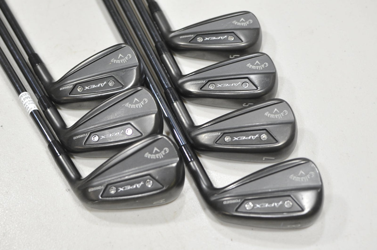 Callaway Apex Ai200 Black Shadow 5-PW, AW Iron Set Regular RH 70g #229523