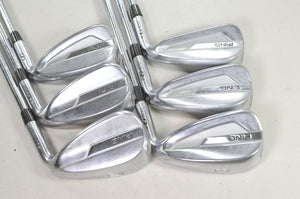 Ping G700 6-W,UW Iron Set Regular Flex Green Dot Right AWT 2.0 Steel # 220255