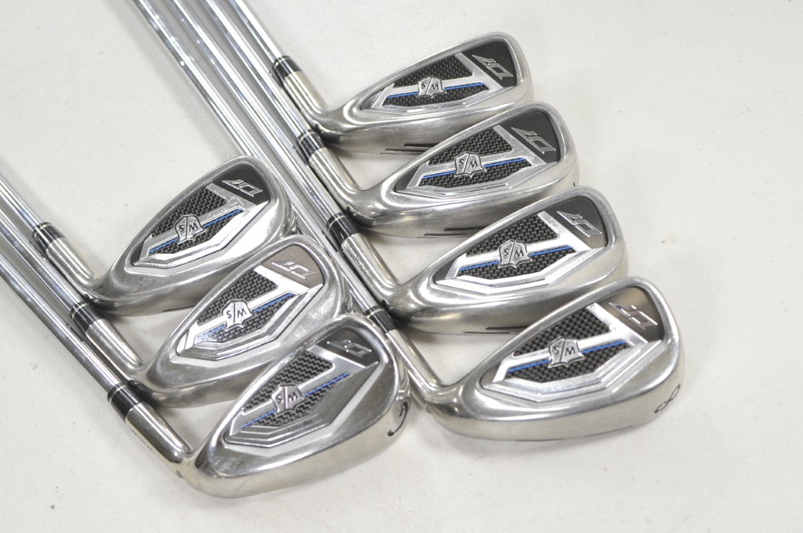 Wilson D7 5-PW,GW Iron Set Regular Flex Right Steel  # 221575
