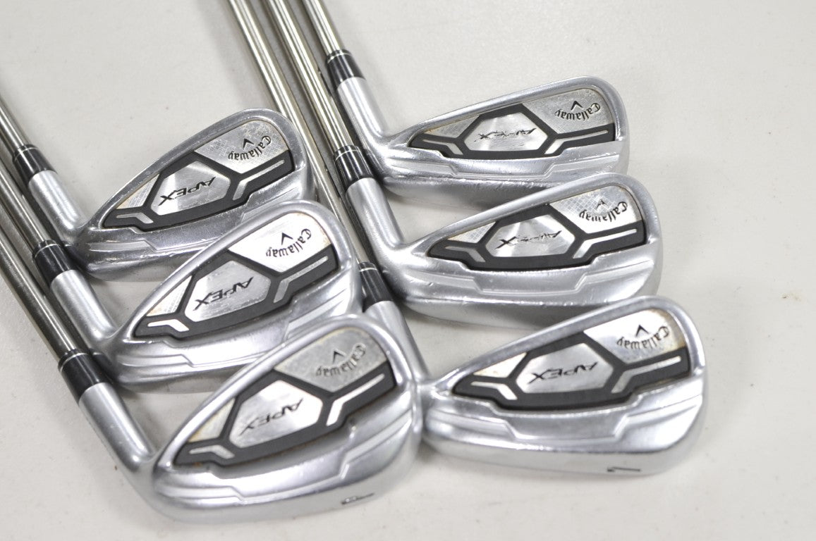 Callaway Apex CF16 5-PW Iron Set Stiff Flex RH Recoil ES 780 F4 Graphite #221472