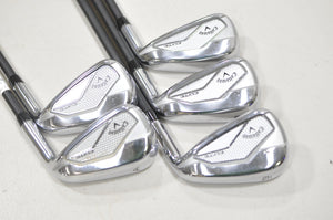Callaway Elyte X 7-PW, AW Iron Set Senior Flex RH Vanquish R2 Graphite #230707
