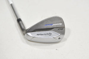 TaylorMade SpeedBlade AW 50* Approach Wedge KBS MAX 80 Regular Steel #228229