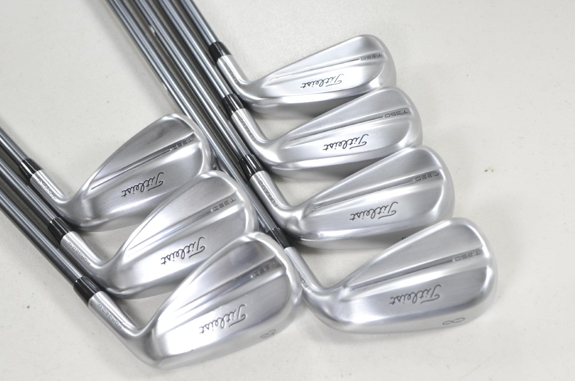 Titleist T350 2025 5-PW,48* Iron Set Regular Flex Right MMT 65g Graphite #223367