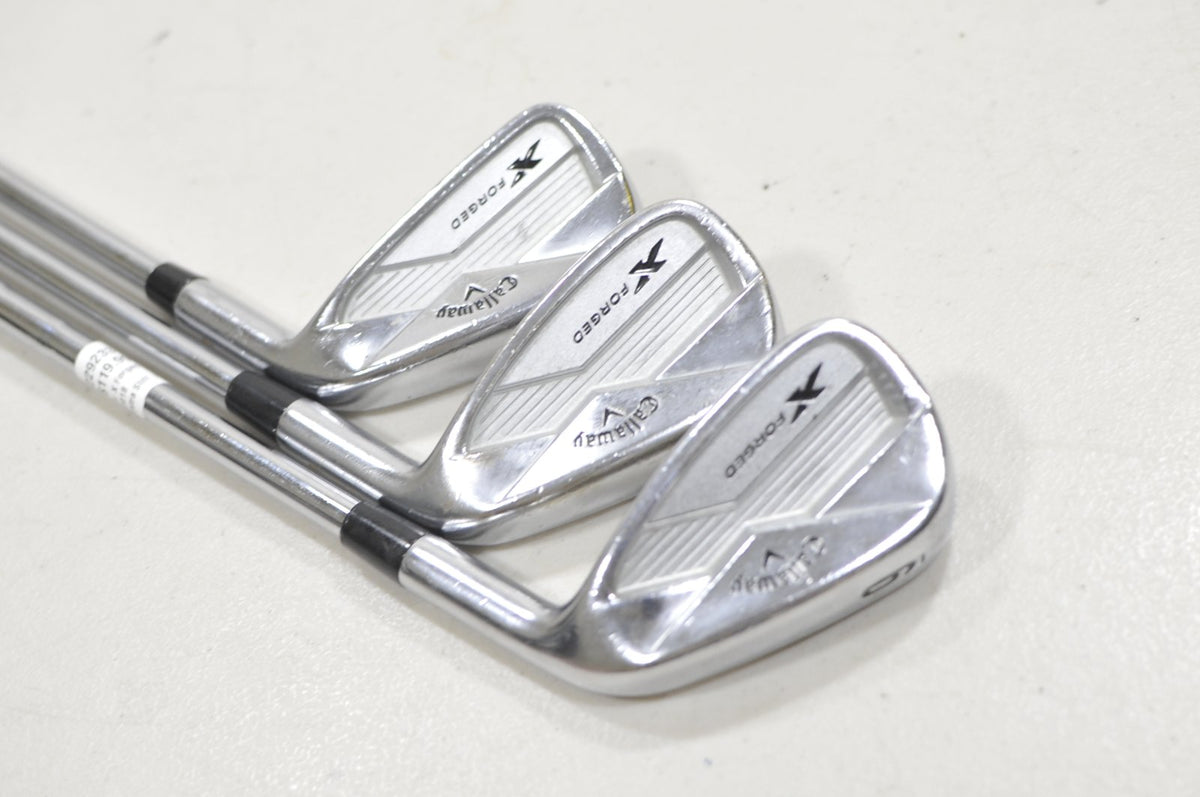 Callaway X Forged 2018 7,8,9 Iron X-Stiff RH KBS Tour-V 120g Steel #229233