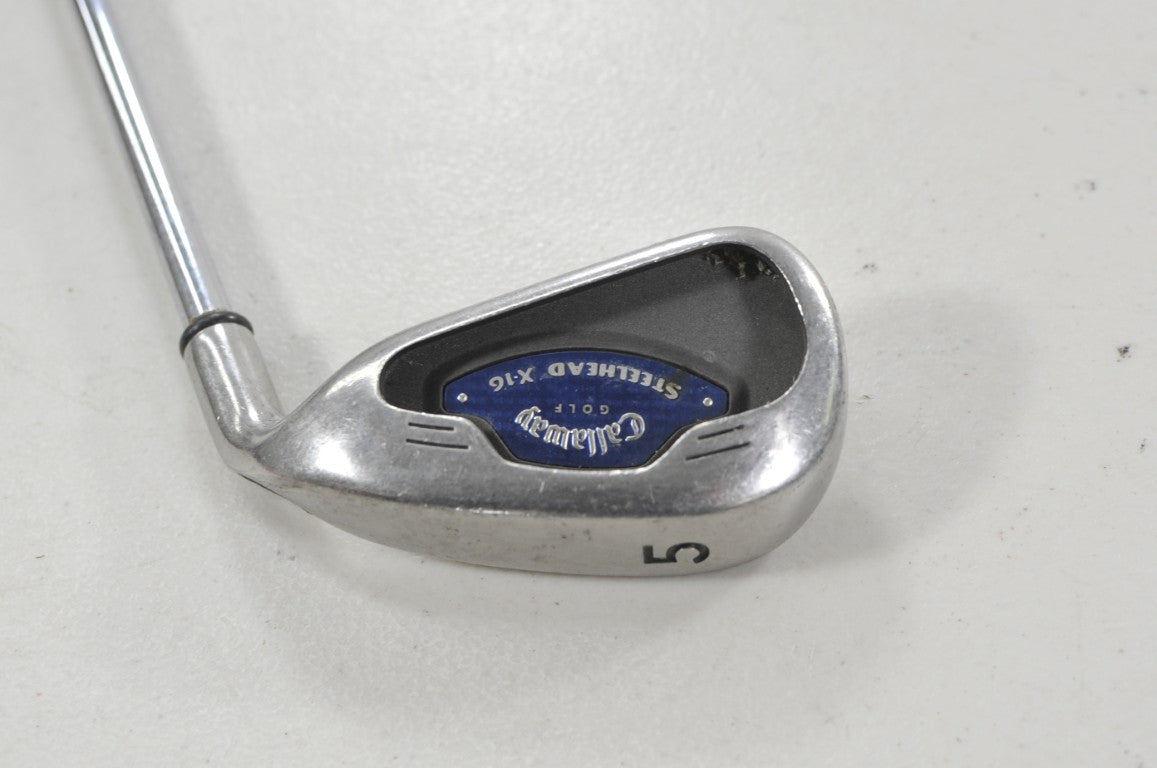 Callaway Steelhead X-16 Single 5 Iron Stiff Flex Right Steel #223229