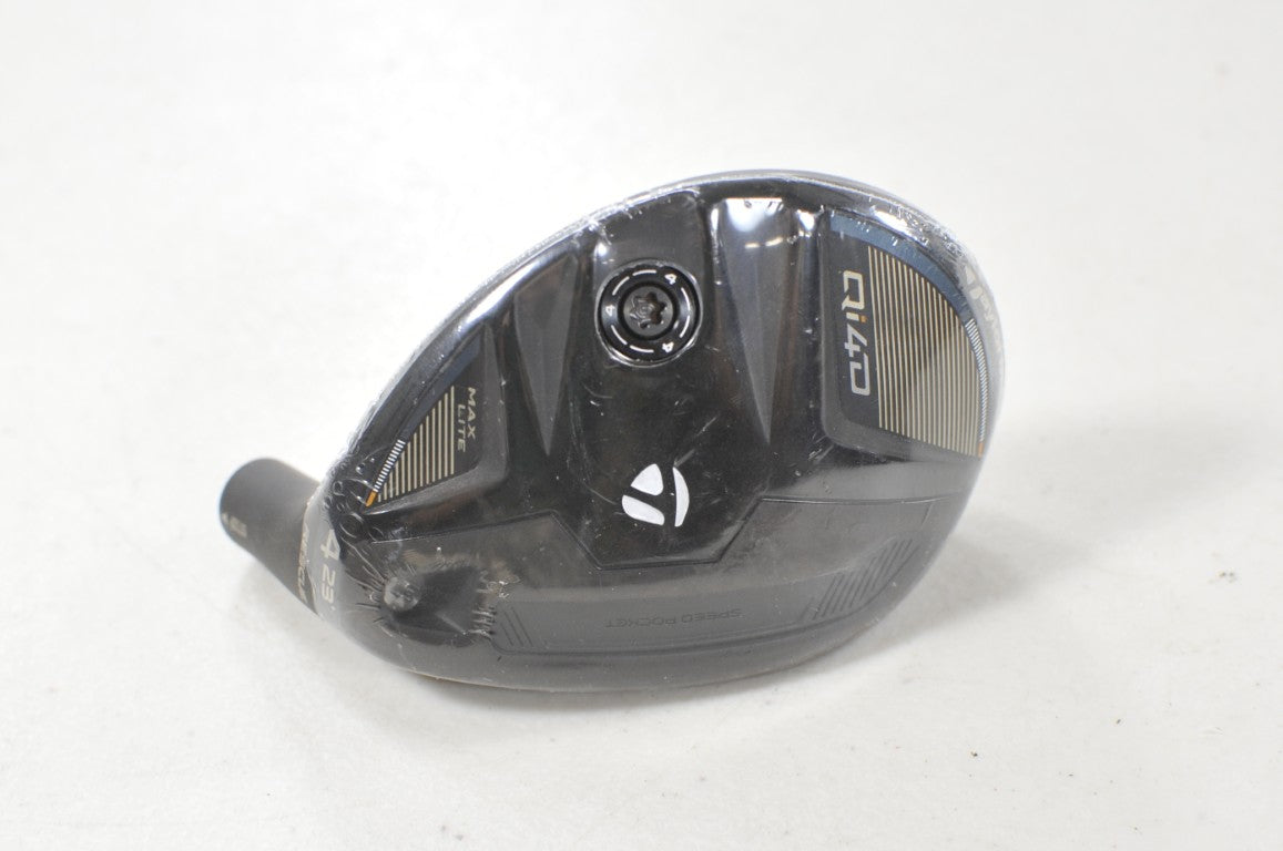 TaylorMade Qi4D Max Lite Rescue 4-23* Hybrid HEAD ONLY Right New  #224723
