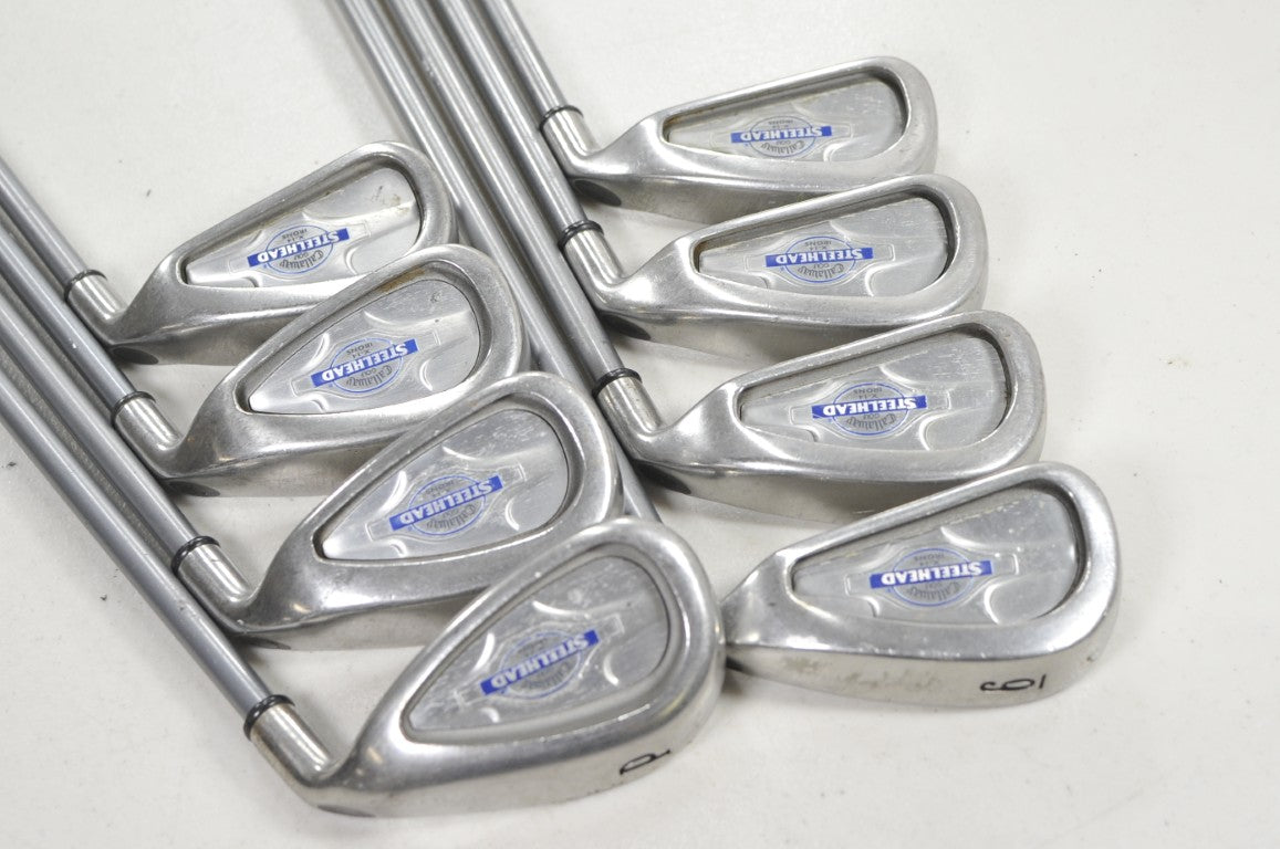 Callaway Steelhead X-14 3-PW Iron Set Regular Flex Right Graphite # 221843