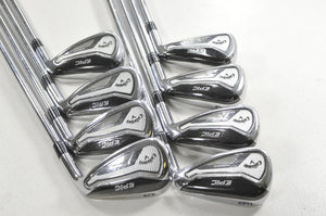 Callaway Epic Forged Star 6-PW,AW,GW,SW Iron Set Stiff Flex NS Pro Steel #217785
