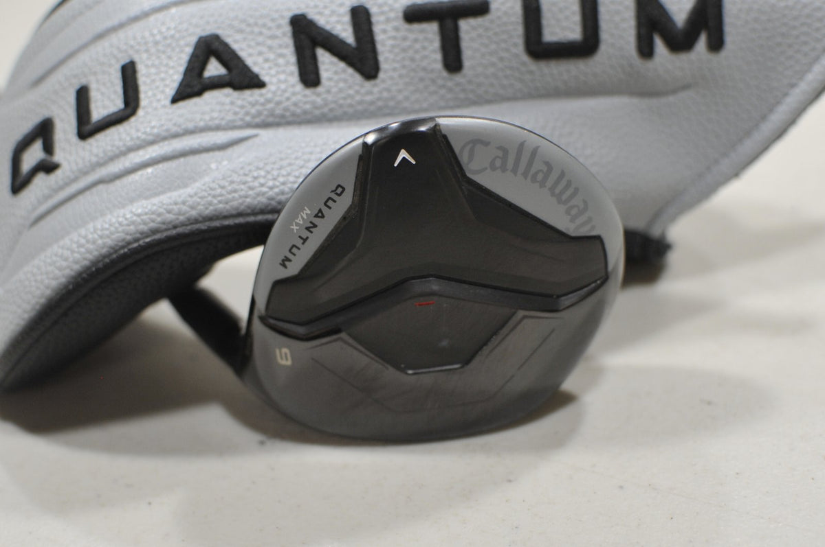 Callaway Quantum Max 9-24* Fairway Wood Stiff HZRDUS RDX Smoke Green 6.0 #228035