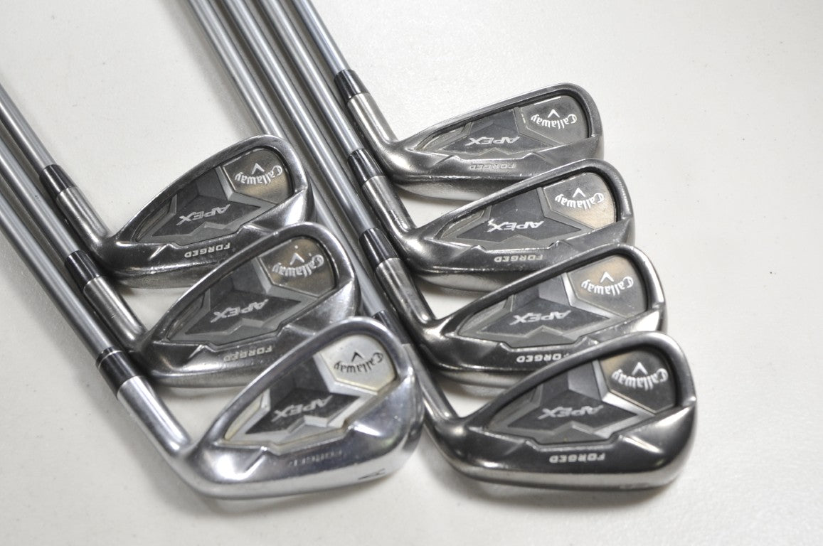 Callaway Apex 19 Black 5-PW,AW Iron Set Regular Flex Catalyst 5.5 Graph 217090