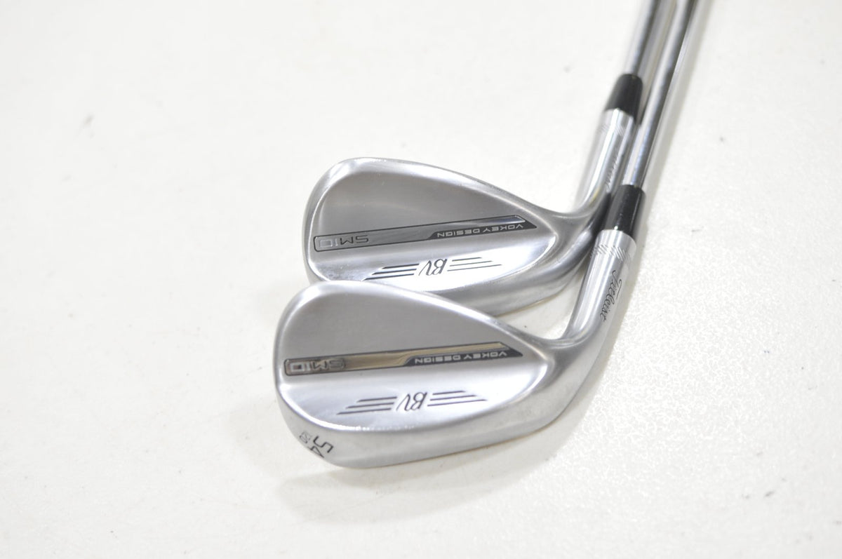 LEFT HANDED Titleist Vokey SM10 Tour Chrome 54°, 58° Wedge Set BV Steel #229001