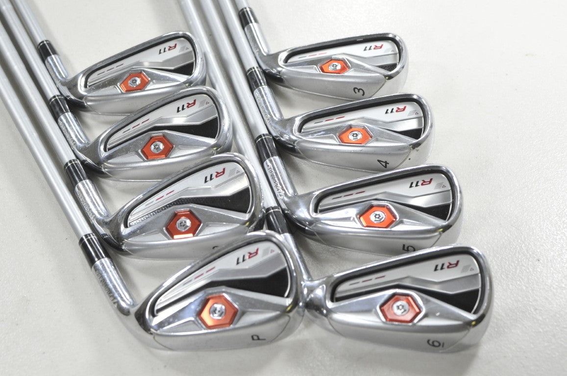TaylorMade R11 3-PW Iron Set Stiff Flex Right KBS Satin Steel #217481