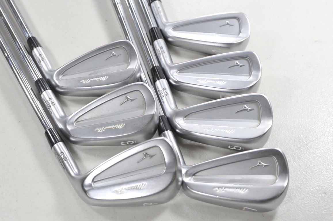 Mizuno Pro S-3 4-PW Iron Set KBS $-Taper 120 Stiff Flex Right Steel #217617