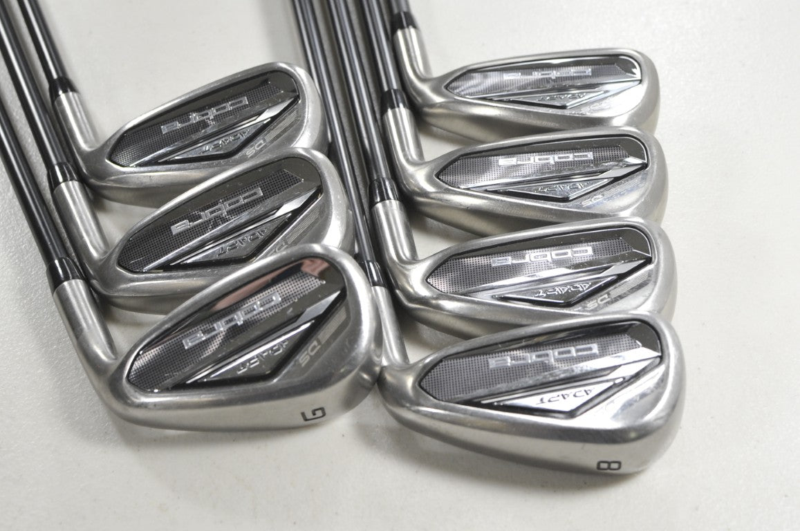 Cobra DS-ADAPT 5-PW,GW Iron Set Regular Flex Right KBS 75g Graphite # 217336