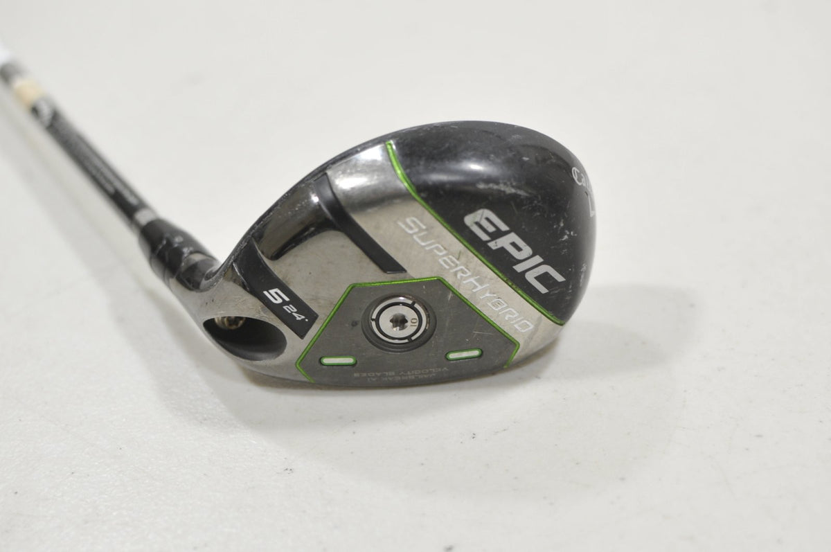 Callaway Epic Super 5-24° Hybrid Senior Flex Right SteelFiber 65g #230716