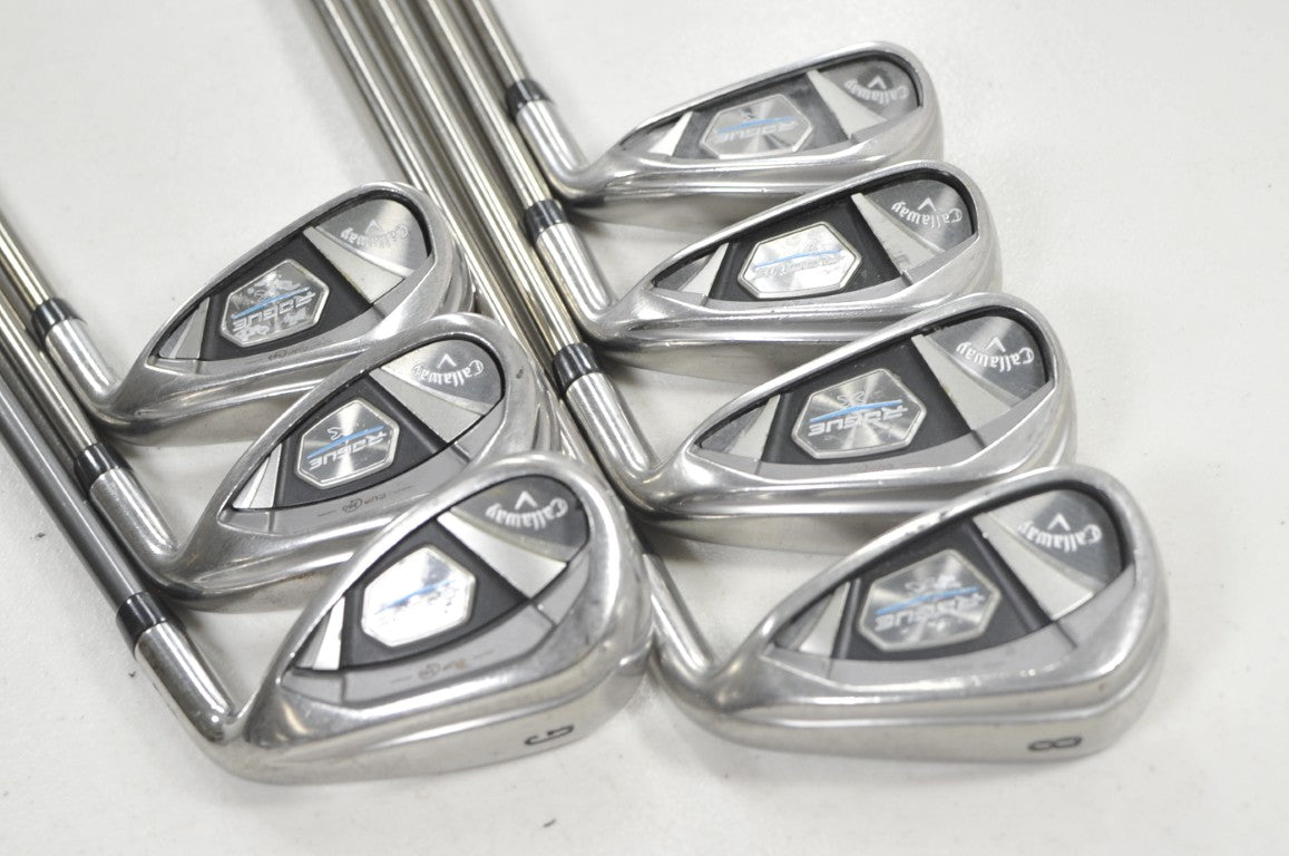 Callaway Rogue X 5-PW,GW Iron Set Regular Flex Recoil ES 760 F3 Graphite #221840
