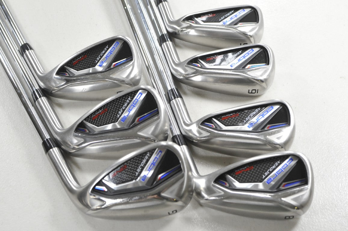Cobra Aerojet One Length 5-PW,GW Iron Set Regular Flex Right KBS Steel #217474