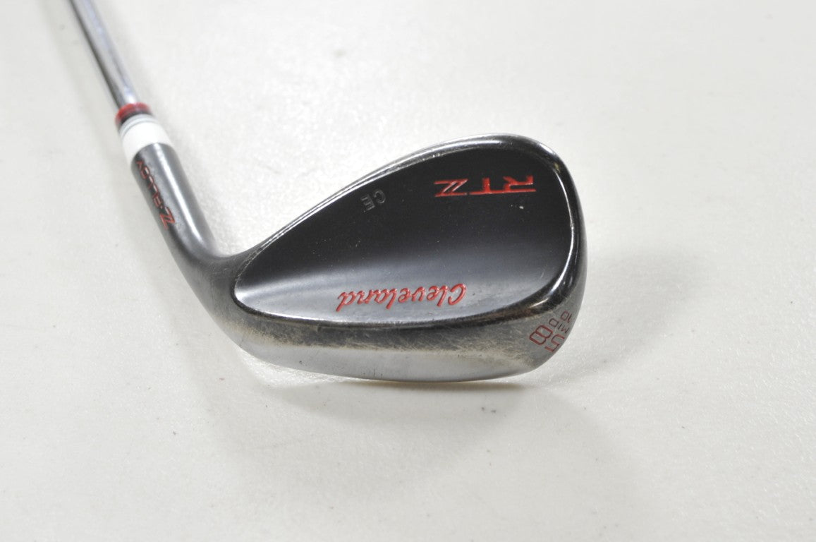 Cleveland RTZ Black Satin 58*-10 Wedge Right DG Spinner Wedge Flex Steel #215226