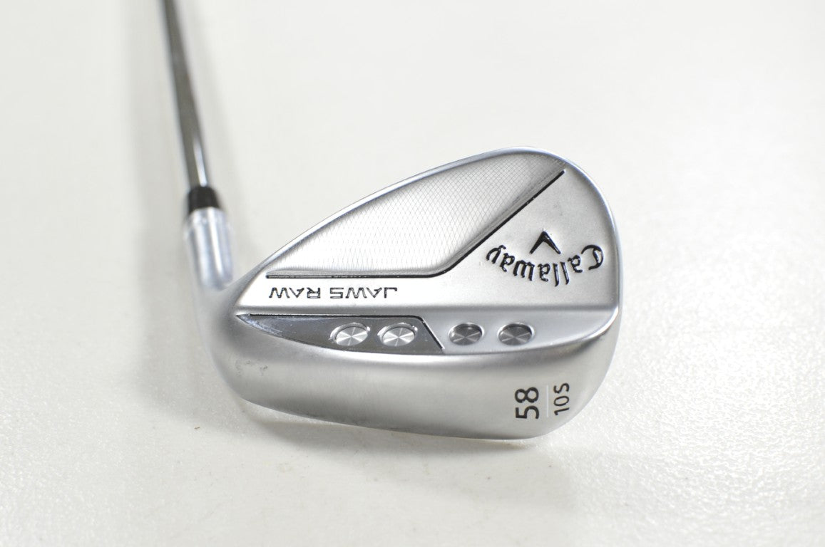 Callaway Jaws Raw Chrome 58*-10S Wedge Right DG Spinner 115g Steel # 213501