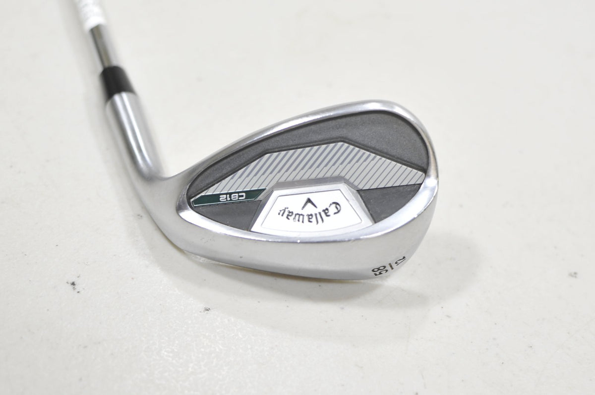 Callaway CB12 58*-12 Wedge Right KBS Hi-Rev 3.0 115g Steel #228378