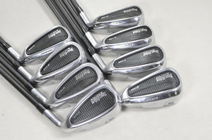 Tour Edge Exotics X725 5-PW,AW,SW Iron Set Senior Flex Cypher Graphite # 221856