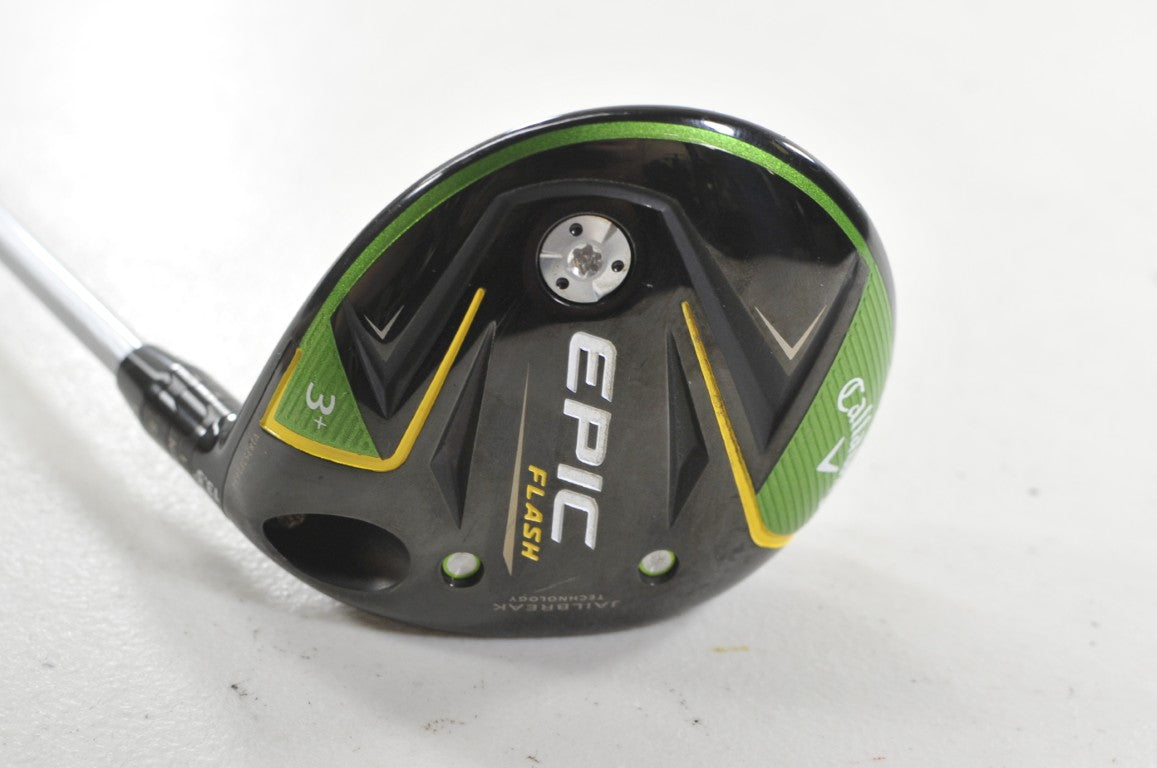 Callaway Epic Flash 13.5* 3+ Fairway Wood Stiff Flex EvenFlow Graphite #219924