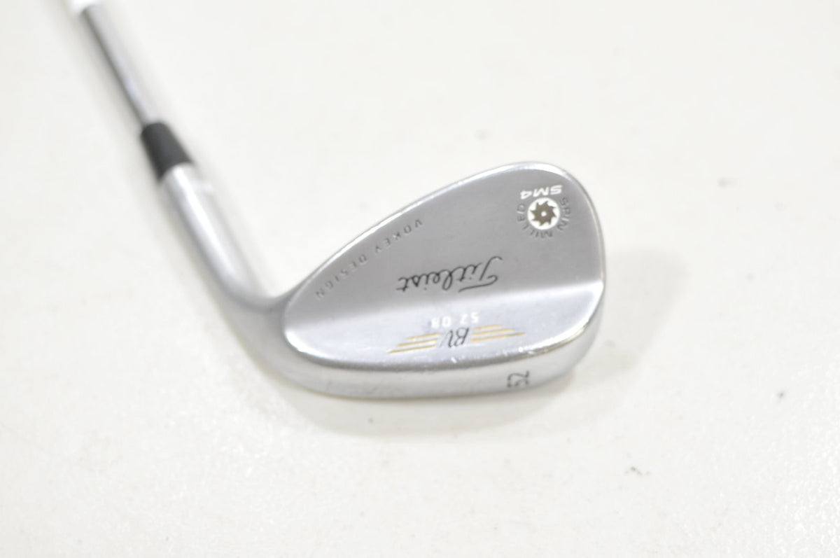 Titleist Vokey SM4 Tour Chrome 52°-08 Wedge Right BV Vokey Design Steel #228973
