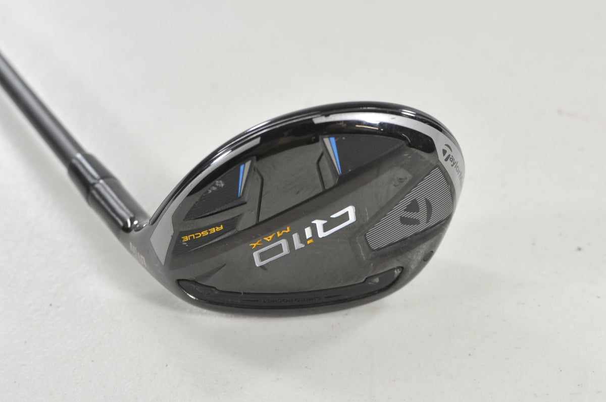 TaylorMade Qi10 Max Rescue 5-27* Hybrid Regular Flex RH KBS 70g Graphite #218063