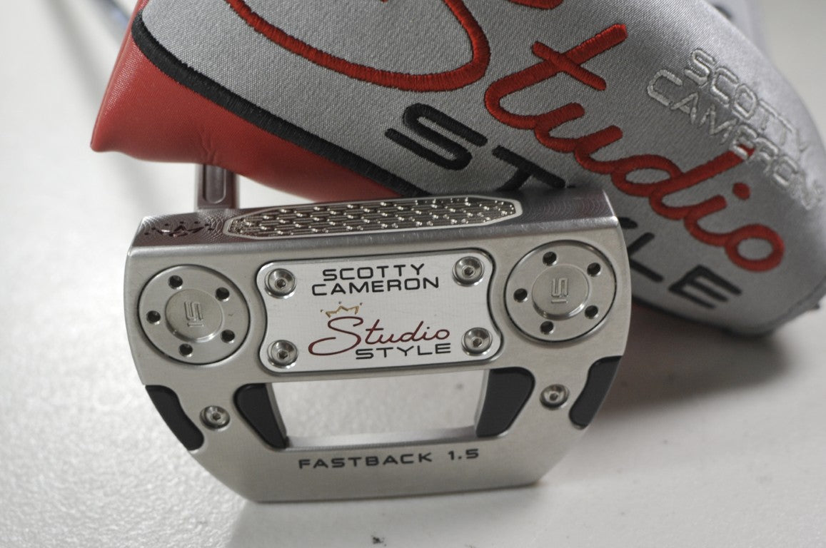 LEFT HANDED Scotty Cameron 2025 Studio Style Fastback 1.5 35