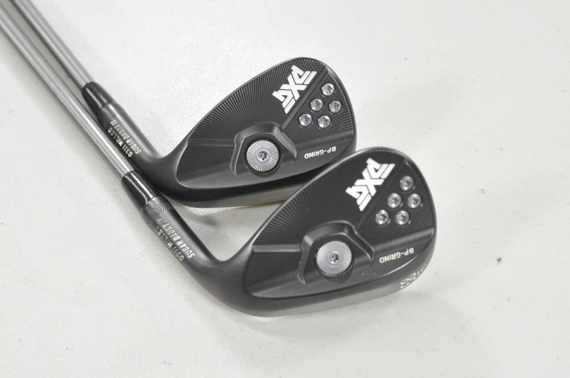 PXG 0311 Milled Sugar Daddy II Xtreme Dark 54*, 58* Wedge Set SteelFiber #223446